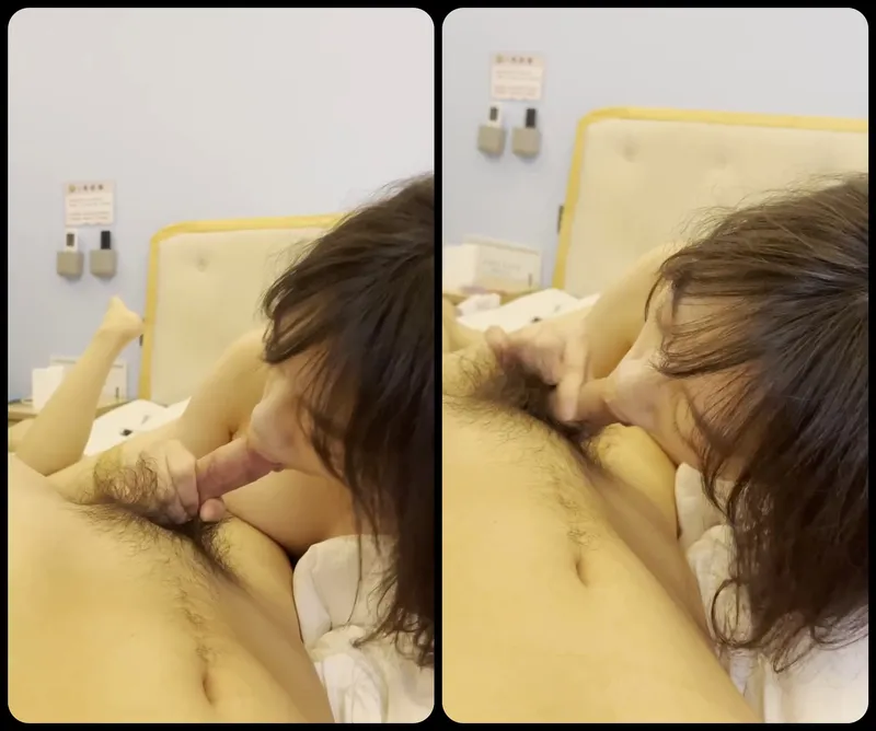 Bạn gái ngoan bú láp Thằng nhỏ bự của anh